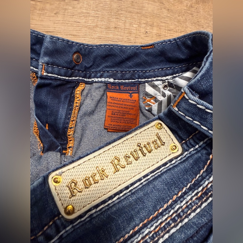 Rock Revival Indigo Skinny Jeans - Picture 6 of 13
